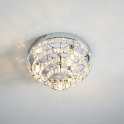 Return - Vogue Motown 4 Light Jewel Flush Ceiling Light -EGLO Shop 30989854 alt04