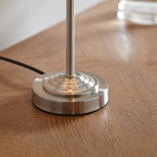 Return - Vogue Sandringham Table Lamp, Chrome 7 Return - Vogue Sandringham Table Lamp, Chrome - Image 7