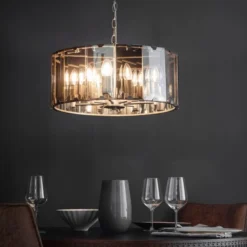 Vogue Corala 8 Light Adjustable Pendant Light