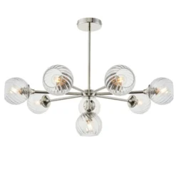 Vogue Asher Art Deco 8 Light Adjustable Ceiling Light -EGLO Shop 30990093 alt07