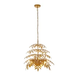Return - Vogue Sago 5 Light Leaf Pendant Light -EGLO Shop 30991256 alt07